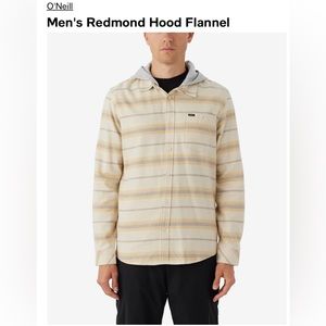 🆕Men’s O'Neill
Men's Redmond Hood Flannel. NWT. Size XXL
